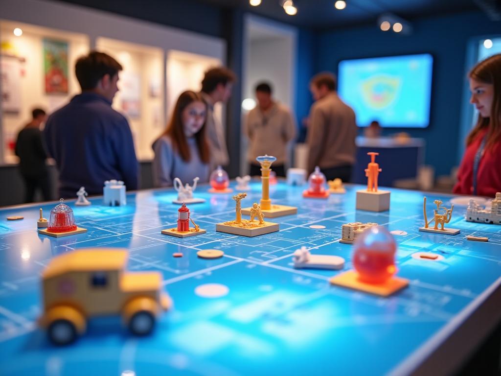 Maqueta educativa interactiva para museo